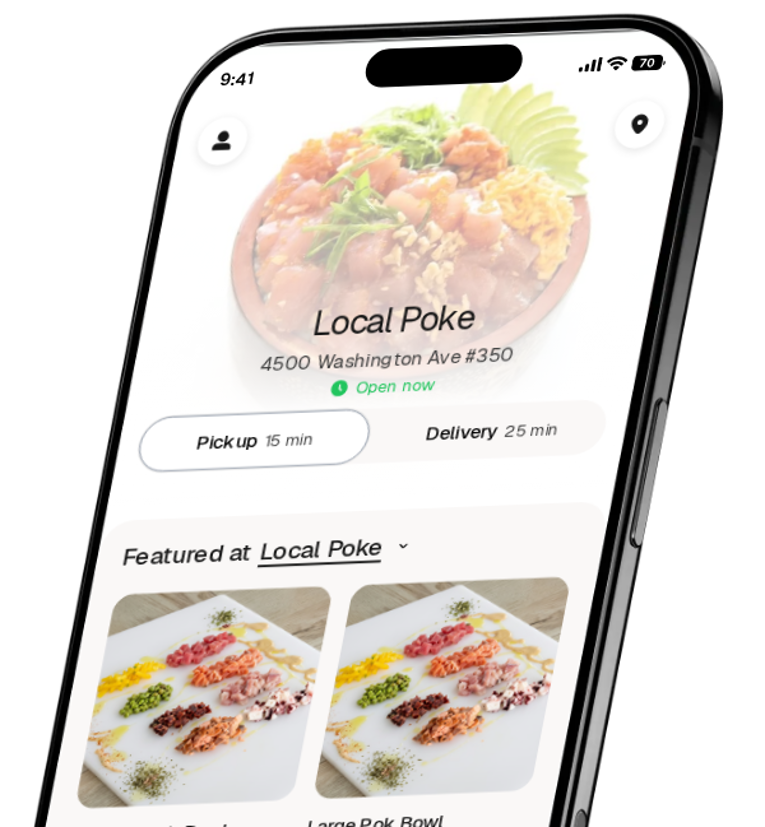Local Poke app preview